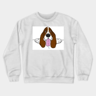 Basset hound Crewneck Sweatshirt